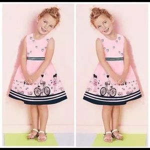 Light Pink Cartoon Girl Dress size 6 Sleeveless